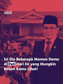 Demo PATI core hari ini, ada yg lebih unik lagi gak nih #democore  #demopati  #ojodidelok