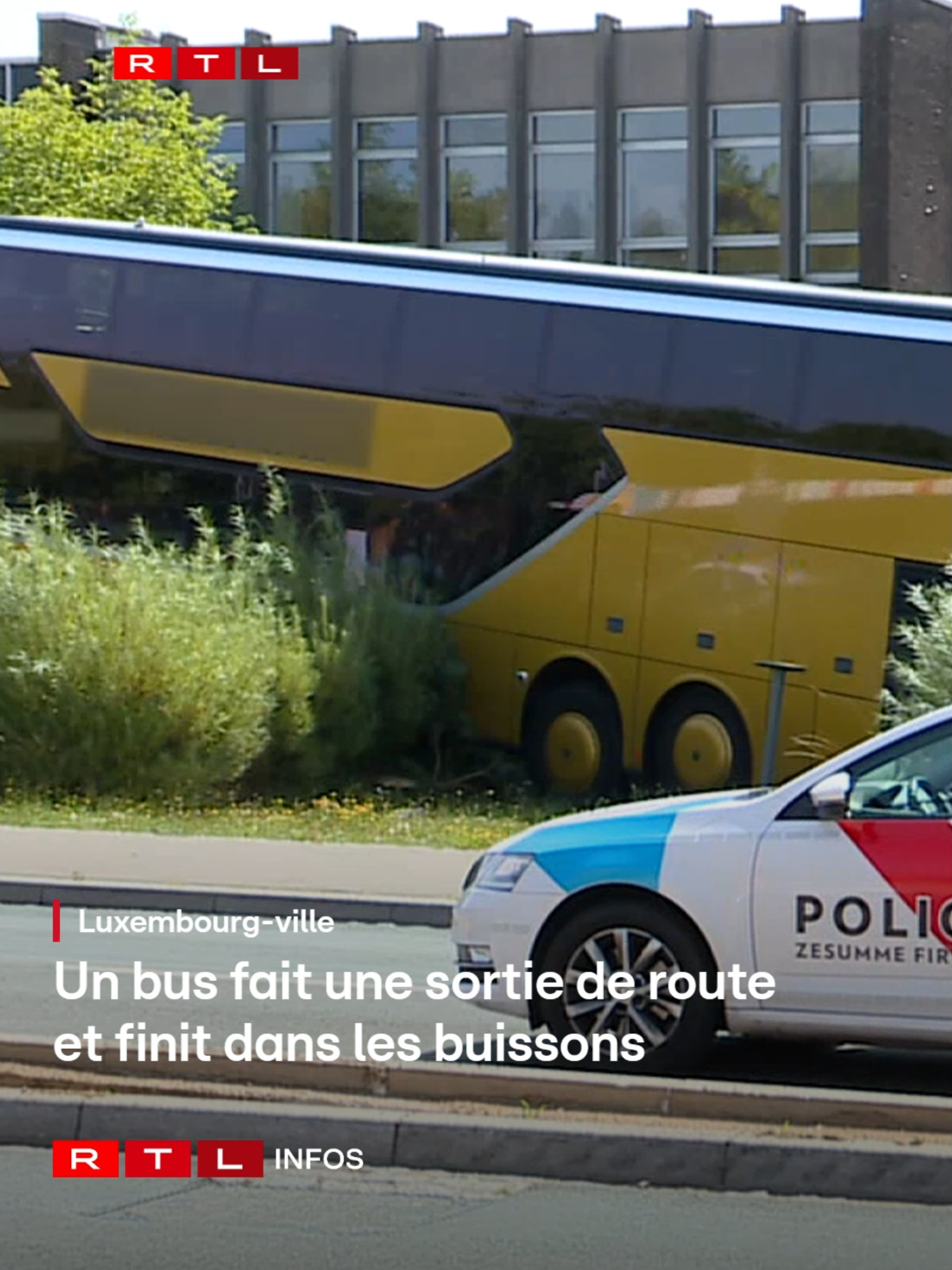 🚌Mercredi à l'heure du déjeuner, un accident inhabituel est survenu boulevard Konrad Adenauer, où un bus est sorti de la chaussée. Les circonstances de l'accident ne sont pas connues pour l'instant. On ignore aussi si des personnes ont été blessées lors de la sortie de route du bus. La police appelle les automobilistes à éviter le secteur. Retrouvez plus d'informations sur rtlinfos.lu #bus #accidents #luxembourg #actualités #rtlinfos #rtlcity