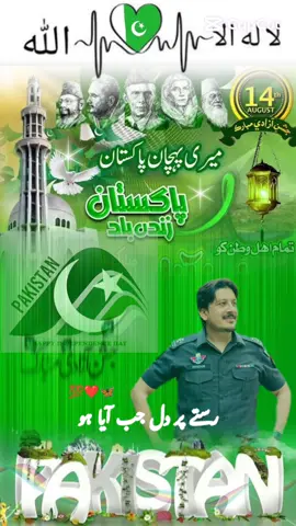 mere taraf se 14 august independence day mubarak ho#standwithkashmir #underreview #virl 