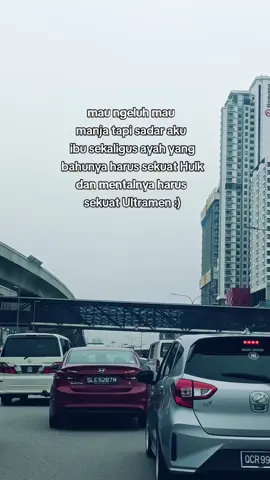 mau ngeluh mau manja TPI ingat ada anak yg hrus ku prjuangkan msa dpanya🥺❤️