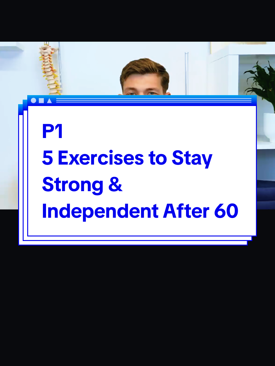 5 Exercises to Stay Strong & Independent After 60 - Part 1 #SeniorFitness #HealthyAging #Over60Workout #StayStrong #IndependenceAfter60 