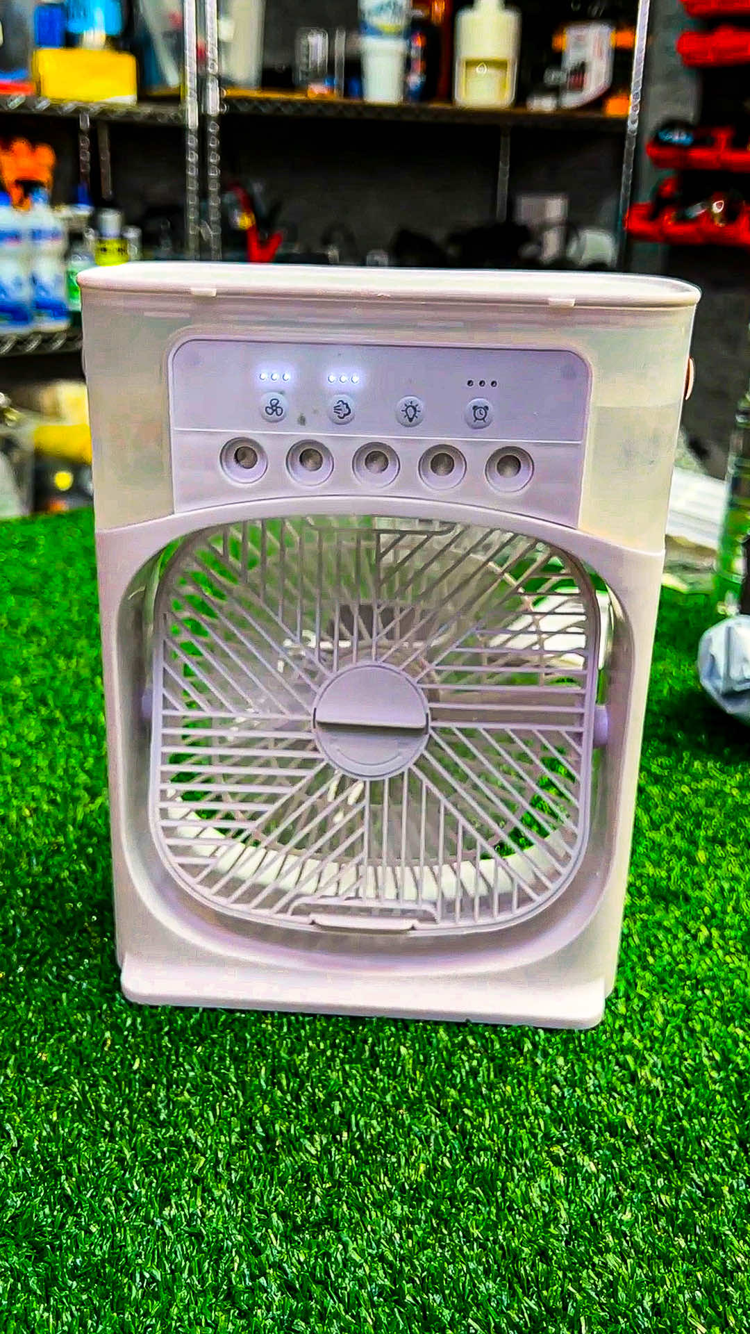 Testei o ventilador DE GELO que se transforma num AR CONDICIONADO!! 🥶 ✅ #barone #achadinhos