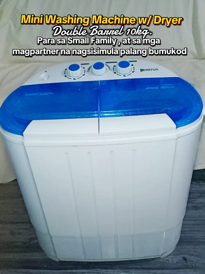 Washing Machince with Dryer  para sa mga Small Family at bagong bukod na mag partner 💙🫧 #washingmachinewithdryer #miniwashingmachine #washingmachine #washing #washingwithdryer 