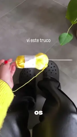 Así todo el rato 🤣😎  #crochet #ganchillo #crochetera #crochethack #trick 