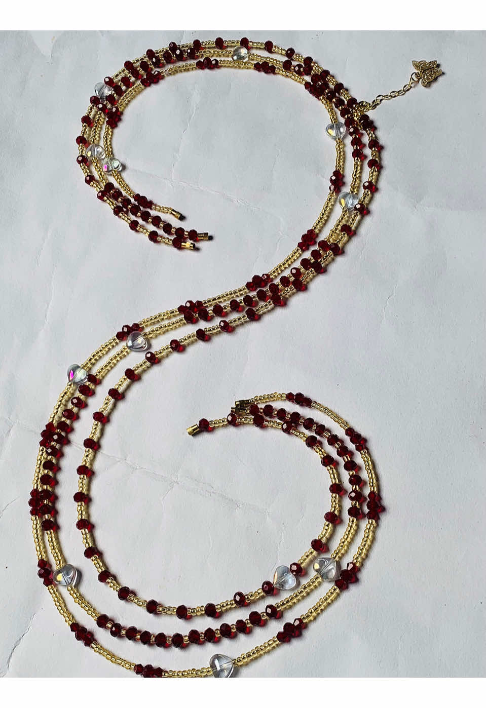 Our newest custom waistbeads design 🤭 send a Dm to order #waistbeads #beadedjewelry #customjewelry #waistbeadsdiaries#goviral#smallbusinessowner #contentcreatorsearchinsight 