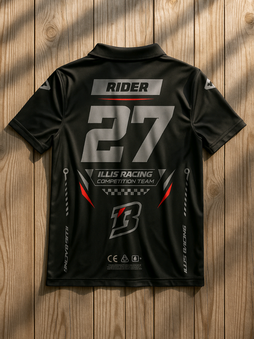 Jersey Polo Racing Rider Printing #jerseyracing #jerseybalap #jerseymotor #jersey 