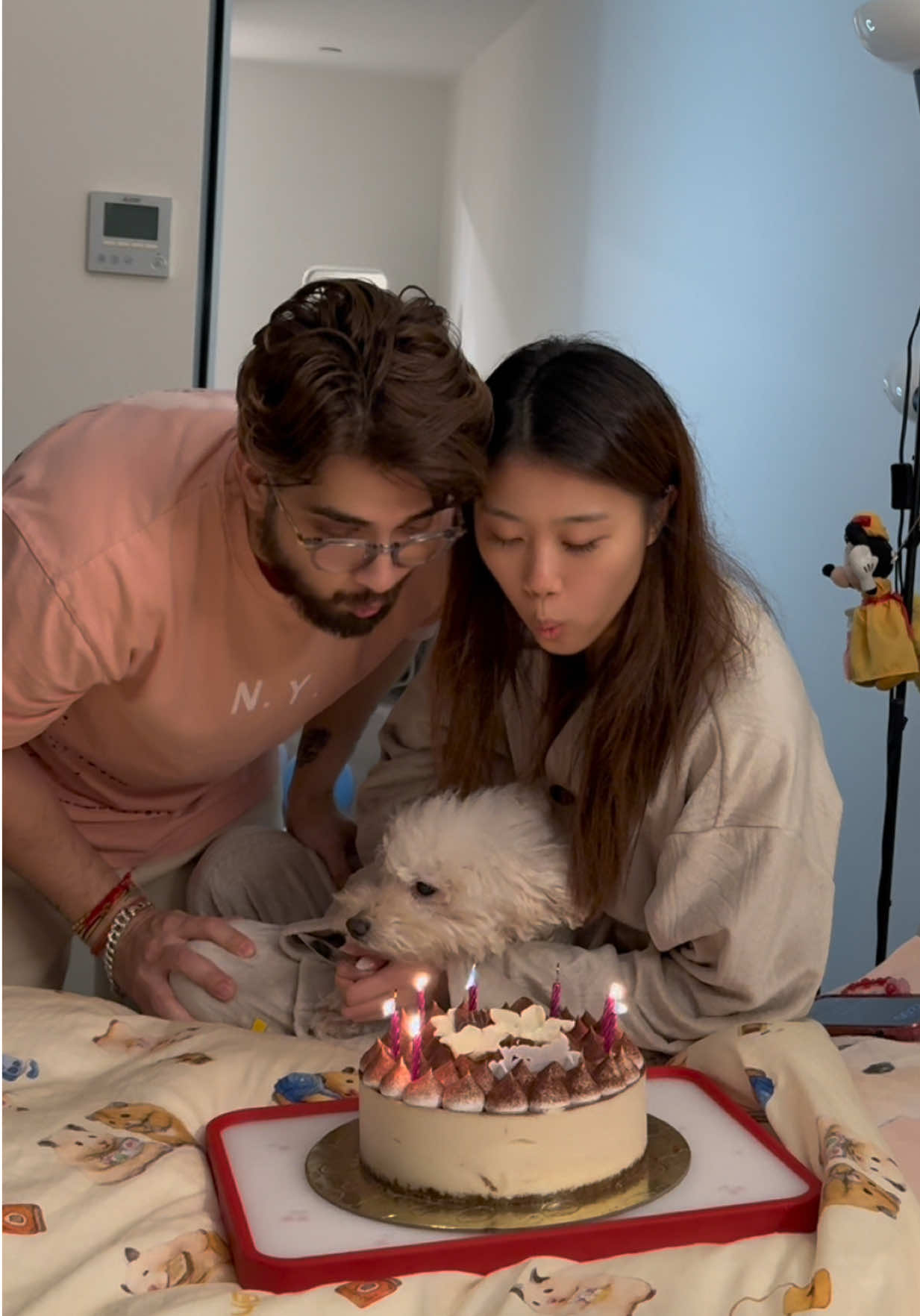 She’s happy😍 HBD 🎂🎉 #fyp #couple #Relationship 