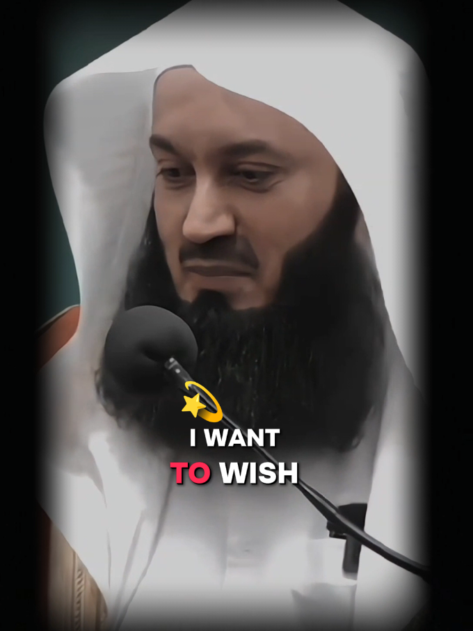 I want to wish you #muftimenkofficial #muftimenk #deen #islamicquotes 