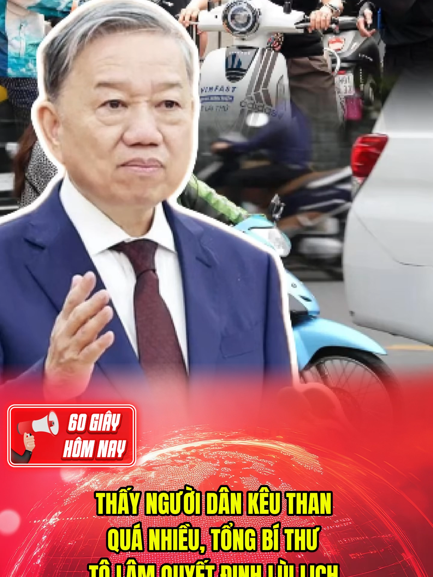 Thấy người dân kêu than quá nhiều, tổng bí thư tô lâm quyết định lùi lịch chuyển đổi xe xăng sang xe điện #60giayhomnay #tintucnonghoi #vtv24news #tintuc #viral