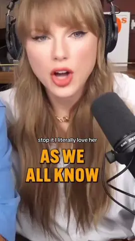 she’s literally hilarious oml-|| TikTok ruined the quality.-|| #fyp #taylorswift #fypシ゚viral #fypシ #fangirl #viral #ts12 #thelifeofashowgirl 