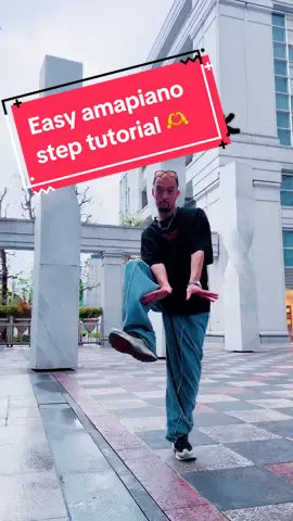 Easy amapiano step tutorial 😉💥 Let’s challenge 👍 #amapiano #amapianodance #afrodance #dancetutorial #trenddance 