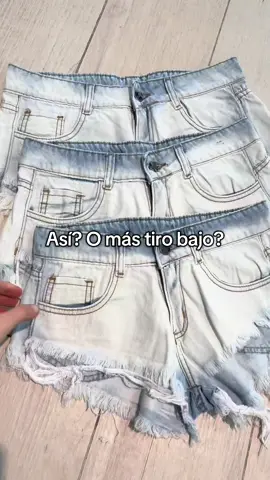 Así? O más? #tirobajo #shorts #talle10al18 #shortsdejean 