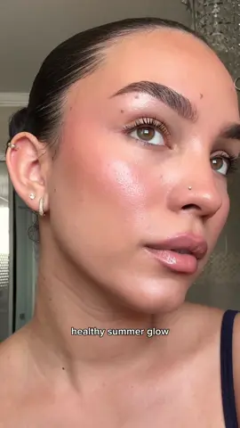 My glow is giving main character energy and everyone else is background noise. 👀 #summerglow #summerskin