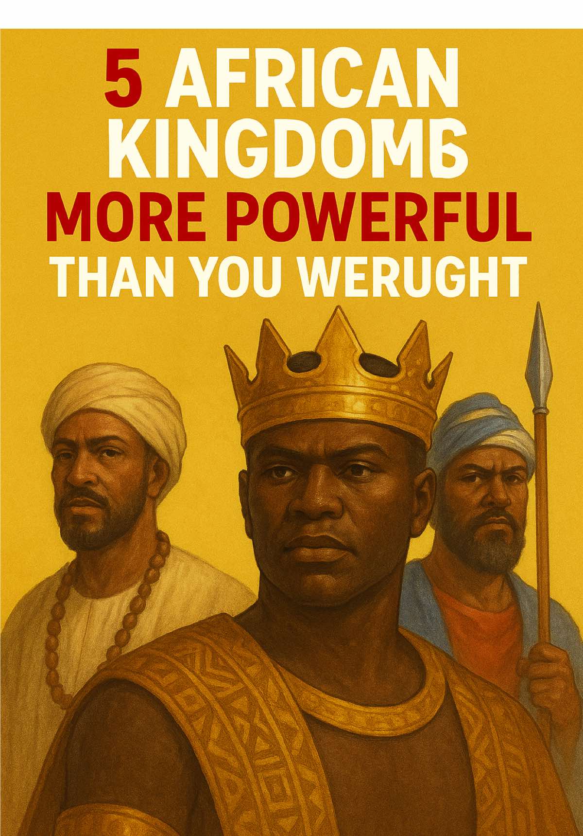 Africa’s history is far richer and more powerful than most people realize. From the Kushite pharaohs who conquered Egypt, to Mansa Musa’s Mali Empire with wealth beyond imagination, these kingdoms shaped the world yet their stories were buried. In this video, we reveal 5 African empires more powerful than you were taught, why they disappeared, and how their erasure rewrote history. Discover the truth about the Kingdom of Kush, Mali, Songhai, Axum, and Great Zimbabwe and why they deserve their place among the world’s greatest civilizations.#historybuff #mansamusa #ethiopia #historyuncovered #axum 