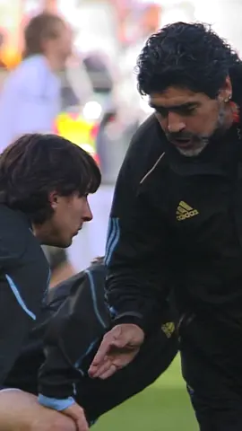 Maradona & Messi 💙 #FIFAWorldCup 