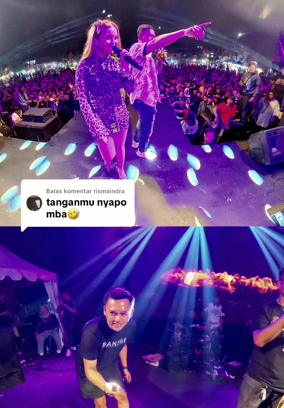 Membalas @rismaindra  yang gak kalah memanas dan viral dari Pati hari ini, koment yang saling ha hi hu…… ajeng febria ~ ini lho jawabannya @ajengfebria 📸@hermawan.tan  #ajengfebria #romeesa #viral #fyp #pati 