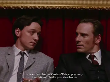 I didn’t even need to edit it, they just do this #cherik #marvel #xmen #jamesmcavoy #fyp 