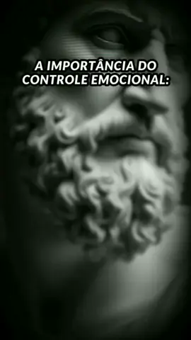 Quem perde o controle, perde o jogo. Ele não se abalou-se fortaleceu. #estoicismo  #desenvolvimentopessoal  #mentalidadevencedora  #reflexãododia