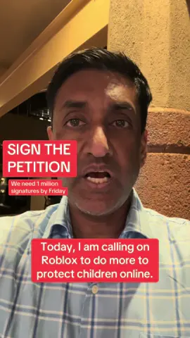 I am calling on Roblox to do more to protect children online. #roblox #breakingnews #petition