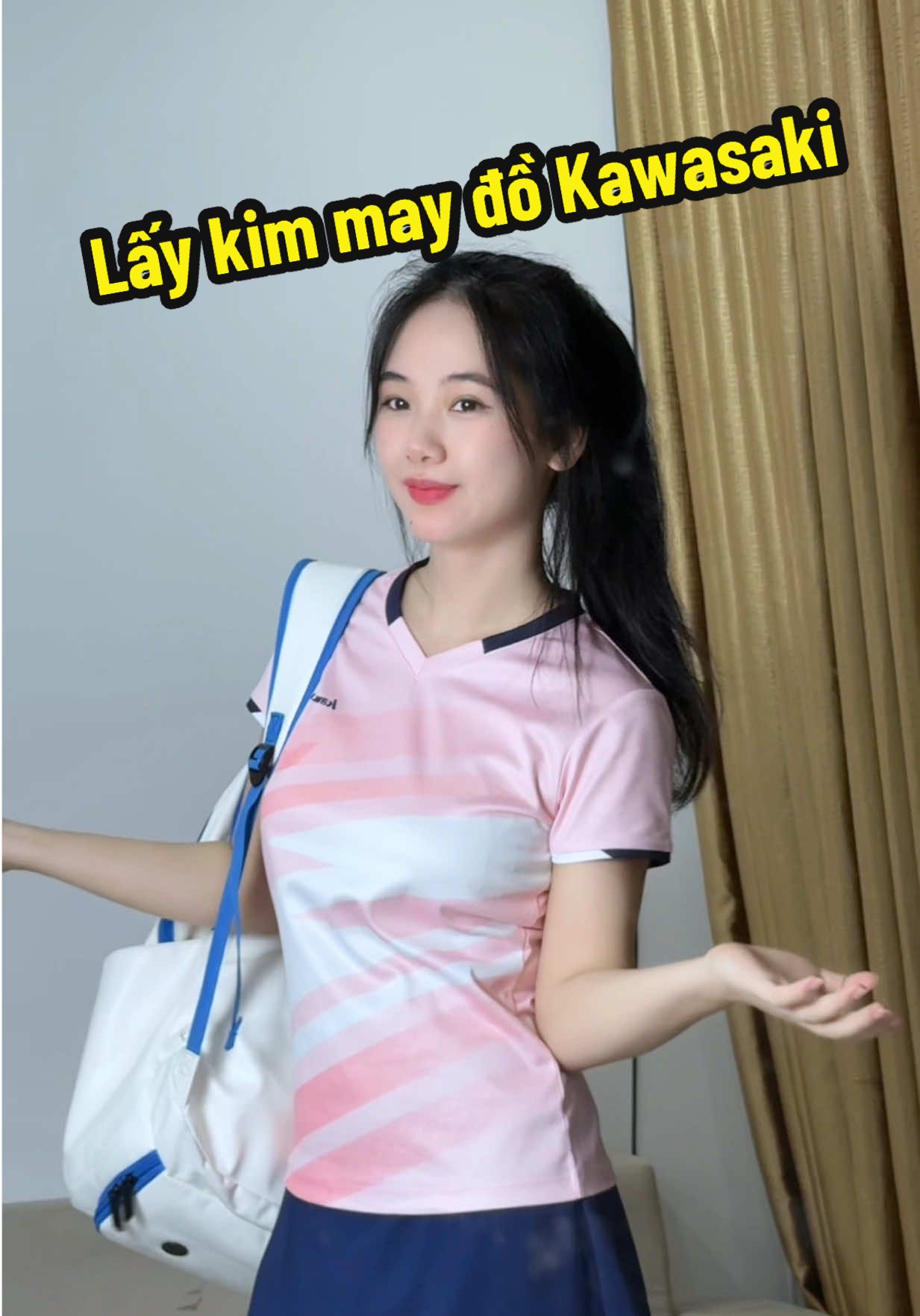 Đi oánh cầu như này là win rồi nhỉ haha #thethao #caulong #badminton #outfitdanhcaulong #khanhlybadminton 