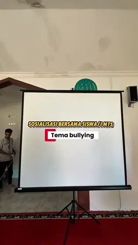 Sosialisasi bersama siswa siswi MTS desa pangkil dengan tema bullying #kkn #desapangkil #kepulauanriau #sinergimasyarakatkepulauan 