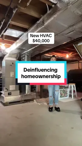 ✨HVAC questions: we live in MA. We chose hyper efficient ducted minisplits that work down to cold levels. 2 levels plus installed ductwork. We got 5 quotes ranging from 16k to 60k. We have an hvac labor shortage. ✨4 years in this house. Don’t feel bad if you can’t afford a home right now. It’s bad out here. 5.25% interest rate + all these repairs. 😭 Not pictured: the 1000 small projects like repainting the patio, fixing the broken hose spigot, the water leakage from the kids bathroom, etc. 🙃 #homeowner #homeownership #renting #deinfluencing 