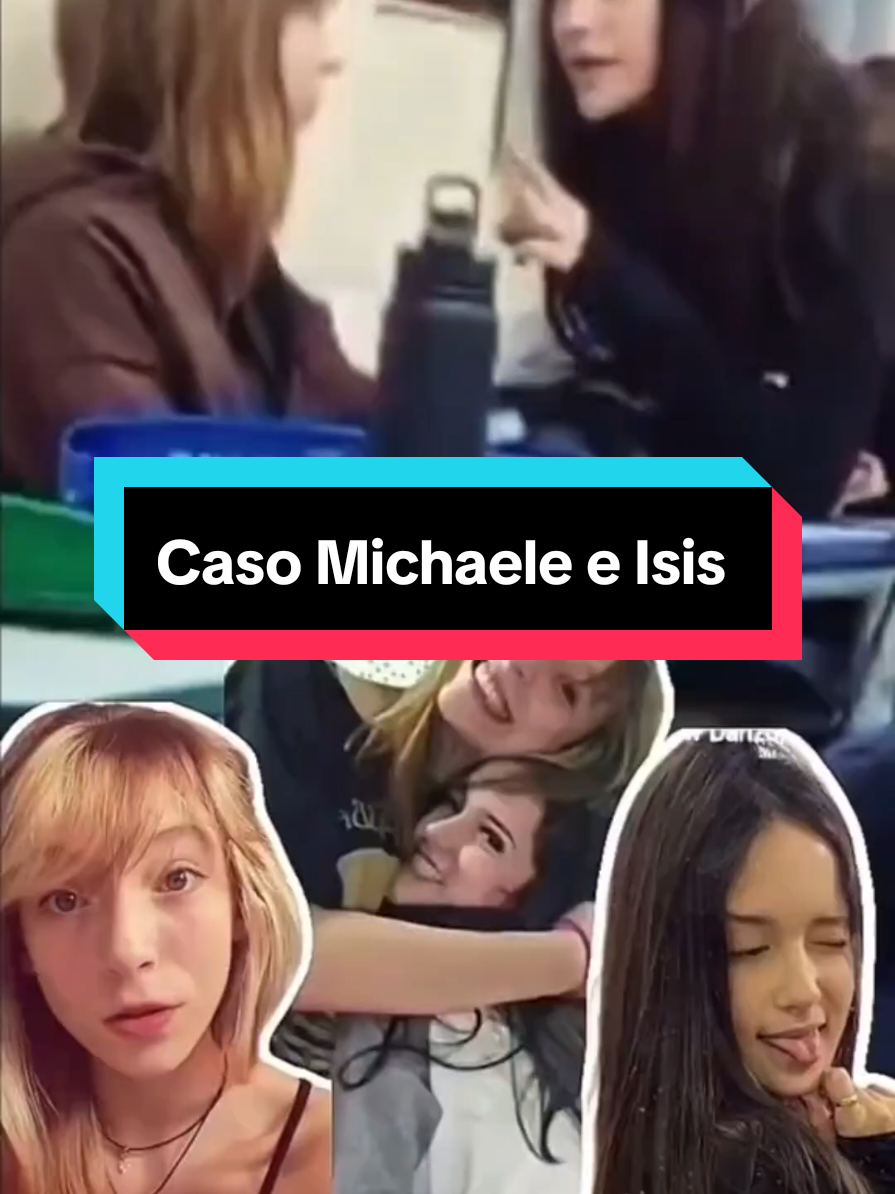 caso Michele e Isis #noticias #escola #tesoura #michelle #isi 