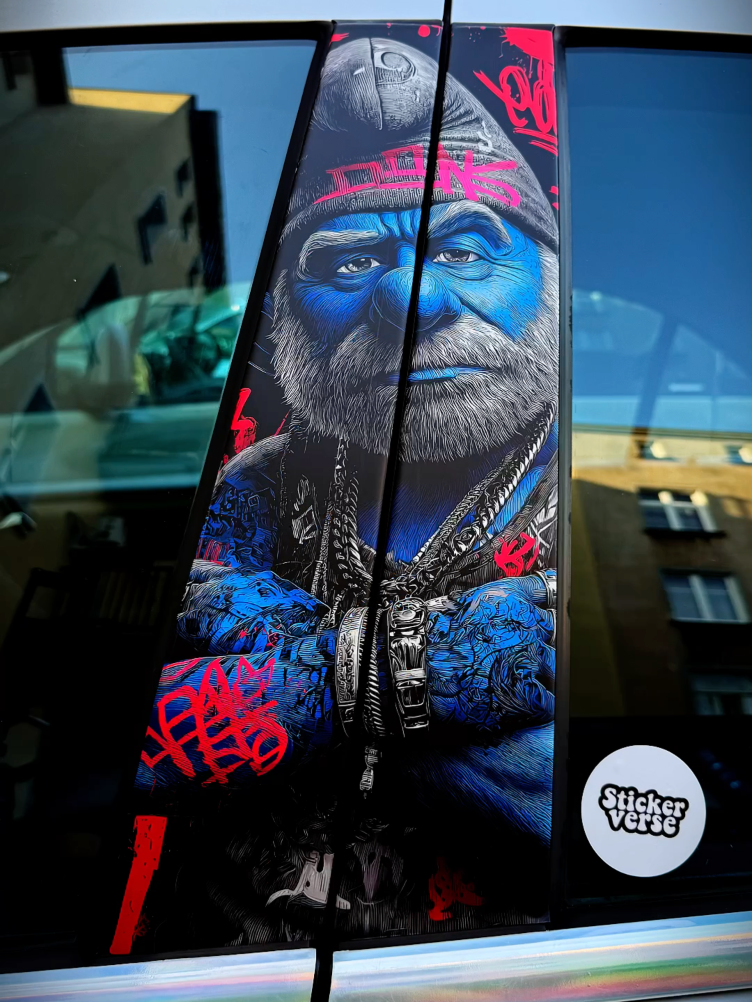 Wolicie naklejki matowe czy błyszczące? 🤔 #smurf  #carwrapping  #cartok  #carstickers  #smurfs #graffiti