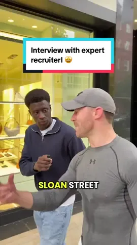 An interview in Knightsbridge with an expert recruiter on his life journey and future aspirations! 🗣️🤩 #streetinterview #interview #london #UK #success 