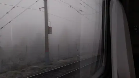 🌫️ #fog #railway #train #fyp #silenthill 