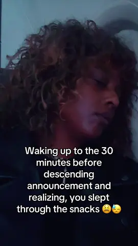 Why didn’t somebody wake me up 😭 #fyp #airplane #flying #funny 