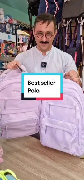 Polo Sparkle _Polo Multipocket #stigkabooks #polobags #δημοτικο #γυμνασιο #κορίτσια 