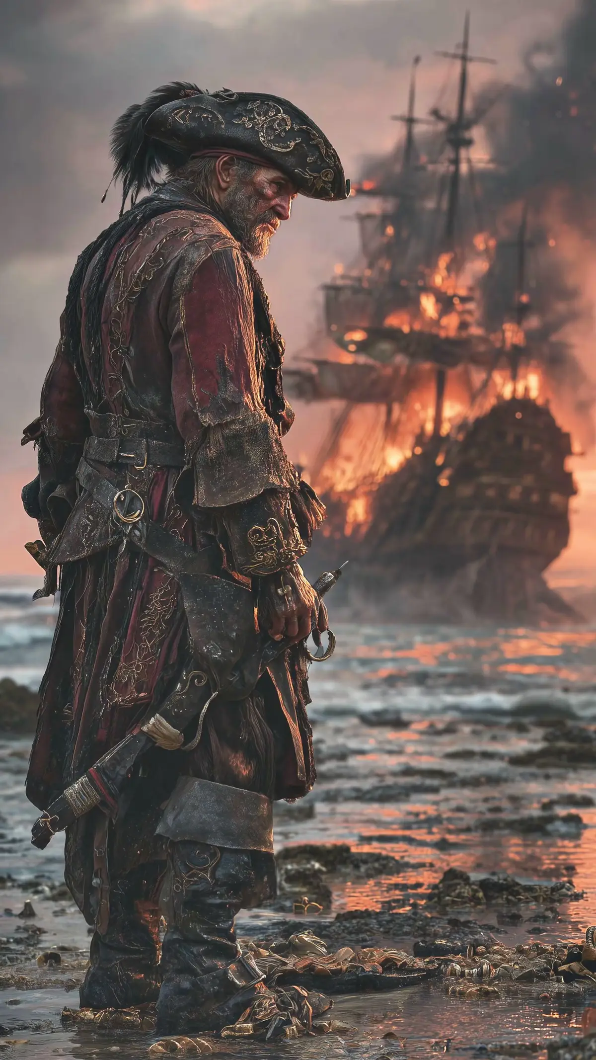 #art #midjourney #piratesofthecaribbean #rome #wallpaper 