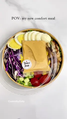 Korang yg duduk area Sg Petani ni sebenarnya tahu tak kewujudan salad bowl ni?😂 Kalau korang notice, komen2 sikit😚 Btw salad kita available isnin-jumaat. Pre order awal sehari yaa😍 #cookedbyzetty #kedahfoodie #saladbowlchickengrilled #saladsungaipetani#fyp 