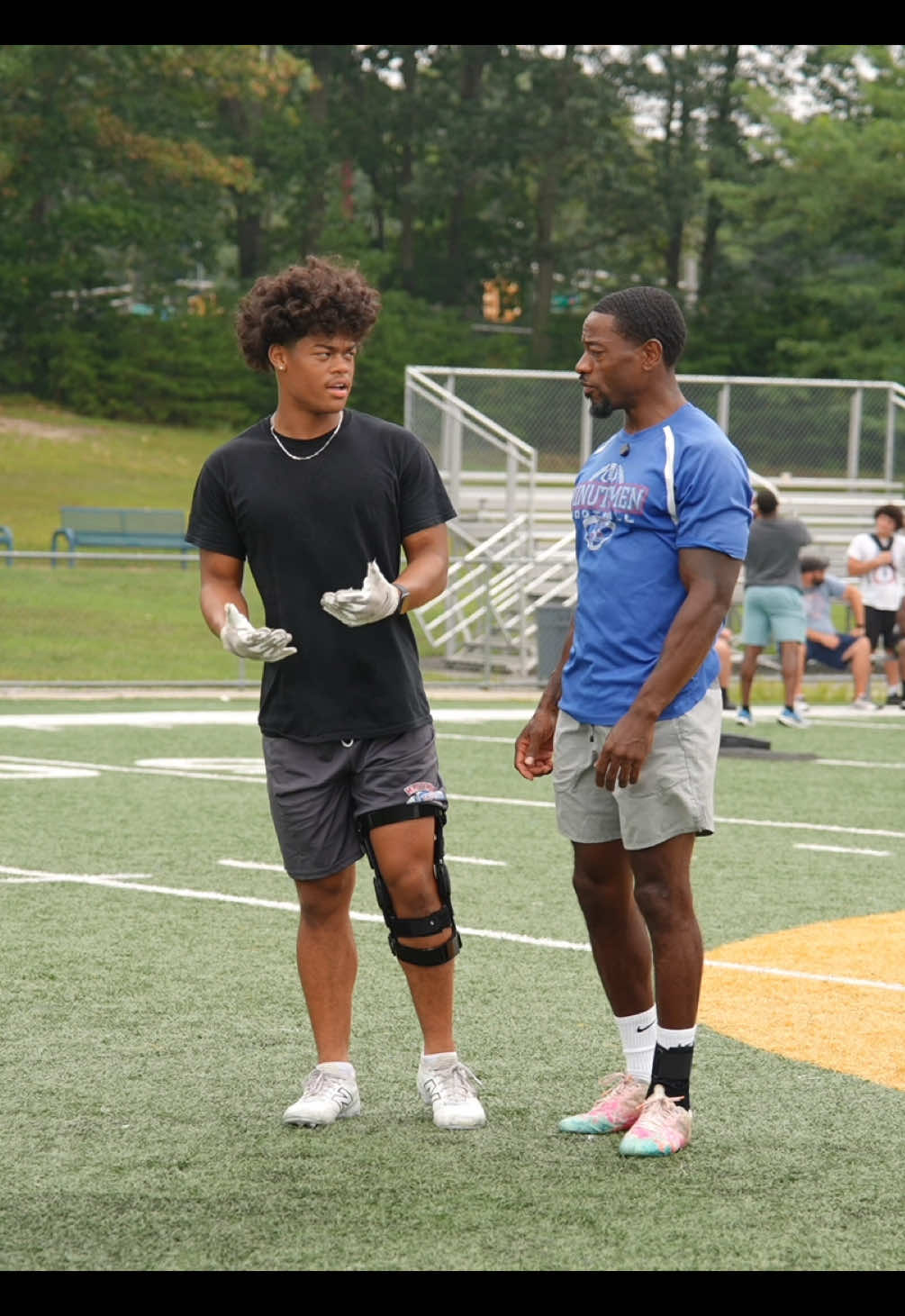 You better not let nobody get under your skin after dealing with me all summer 😂😂 #coachcoop #footballseason #footballtiktok #footballdrills 