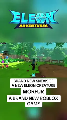 A brand sneak peak of Morfur  #roblox #eleons #eleonadventures #fyp 