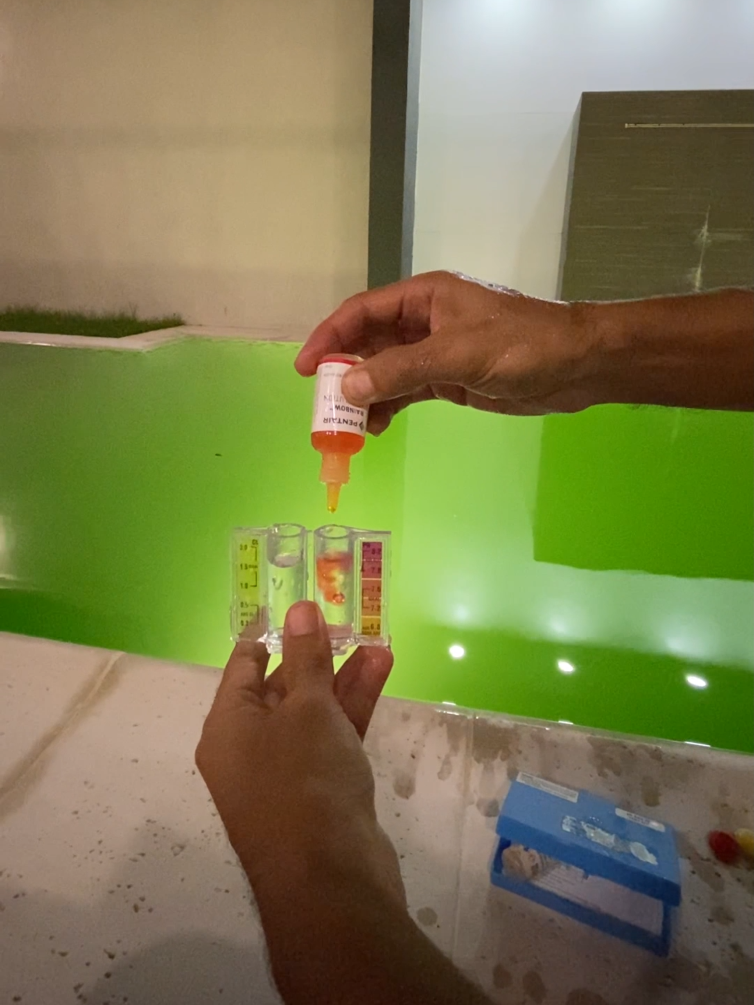 ASMR Green Pool: The Magic Tablet Failed… But Here’s How I Made It Crystal Clear 💧 Get ready for a pool maintenance ASMR full of relaxing sounds and a total transformation. I started by dropping a magic trichlor tablet to try cleaning a super green pool, but… it didn’t work. So I decided to do it the right way: Tested all the water parameters Added chlorine and flocculant Waited for all the dirt to settle Performed a super satisfying vacuum until the water was crystal clear 📱 Do you have more questions about how to add products to the pool? You can contact me directly from the 