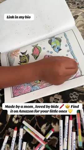 Deep in the ocean coloring book now available on Amazon. Suitable for kids ages 4-10 years . 🔗 https://a.co/d/26oDJSN.   #coloringbook#kidscoloringbook#tiktkokcanada#tiktokviral#