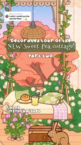 Replying to @. ♡₊˚ 🥧🪴・₊✧ Thank you SO MUCH to Toca for giving me this pack for free!🌿Here’s part two of my decorated #sweetpeacottage!🧺MORE VIDEOS INCOMING!!! 🕰️Tags: #tocaboca #tocaworld #cottagecore #fyp 