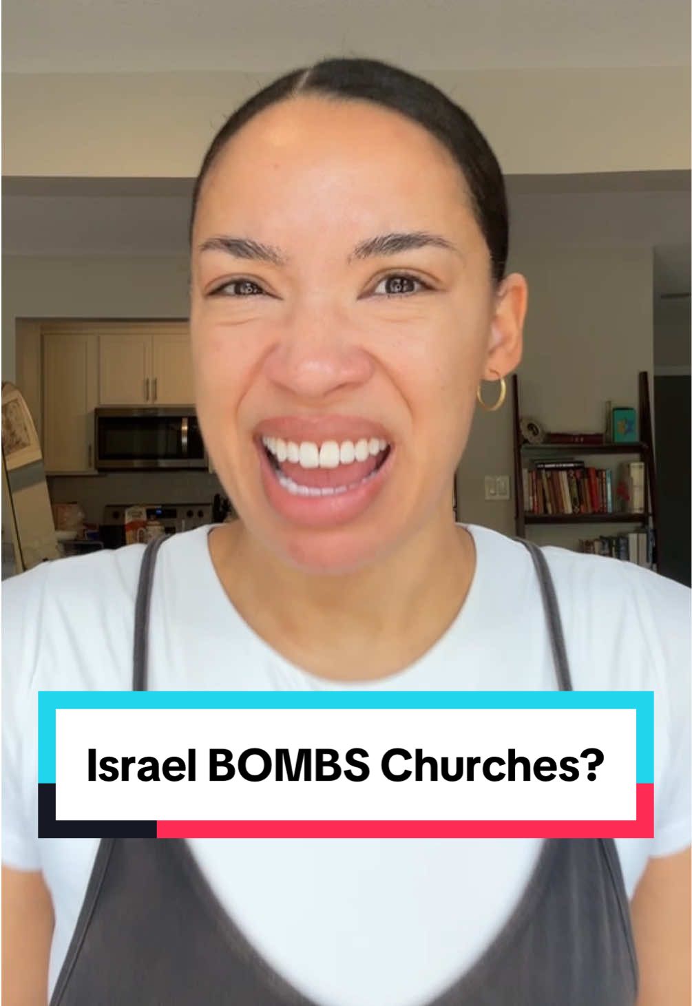 Is Israel bombing churches?! Here’s the TRUTH:  Hamas is dangerous not only to Israel, but also to Palestinians in Gaza. They use civilians as human shields, store weapons where families live, and operate from neighborhoods where children play. This reckless strategy is why civilians and sacred sites are sometimes caught in the crossfire. . . . . . . . . . . #israel #bible #gaza #church #christian 