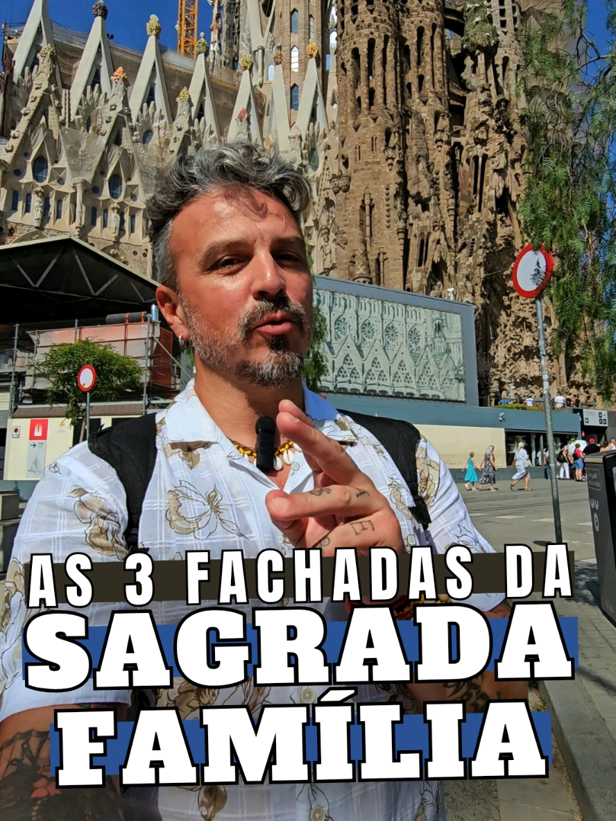 A Sagrada Família, em Barcelona, é muito mais que uma das obras-primas de Antoni Gaudí, é um verdadeiro livro de pedra que conta a vida de Jesus Cristo através de suas três fachadas monumentais: - A Fachada da Natividade (ou Nascimento); - A Fachada da Paixão; - A Fachada da Glória; E cada uma das fachada carrega seus simbolismos e suas peculiaridades. Iniciada em 1882, e projetada por Antonu Gaudí a partir de 1883, a Basílica da Sagrada Família segue em construção até hoje, com previsão de conclusão para depois de 2030. Reconhecida como Patrimônio Mundial pela UNESCO, ela recebe milhões de visitantes todos os anos e continua sendo o maior símbolo da arquitetura modernista catalã. Se você vai visitar Barcelona, conhecer o significado das três fachadas vai transformar completamente a sua experiência. Garanto que você nunca mais verá a Sagrada Família da mesma forma. Agora comenta pra mim, você conhecia os simbolismos das 3 fachadas? Barcelona, Espanha 🇪🇸 . . . . . #sagradafamília #sagradafamilia #barcelona #barna #antonigaudi 