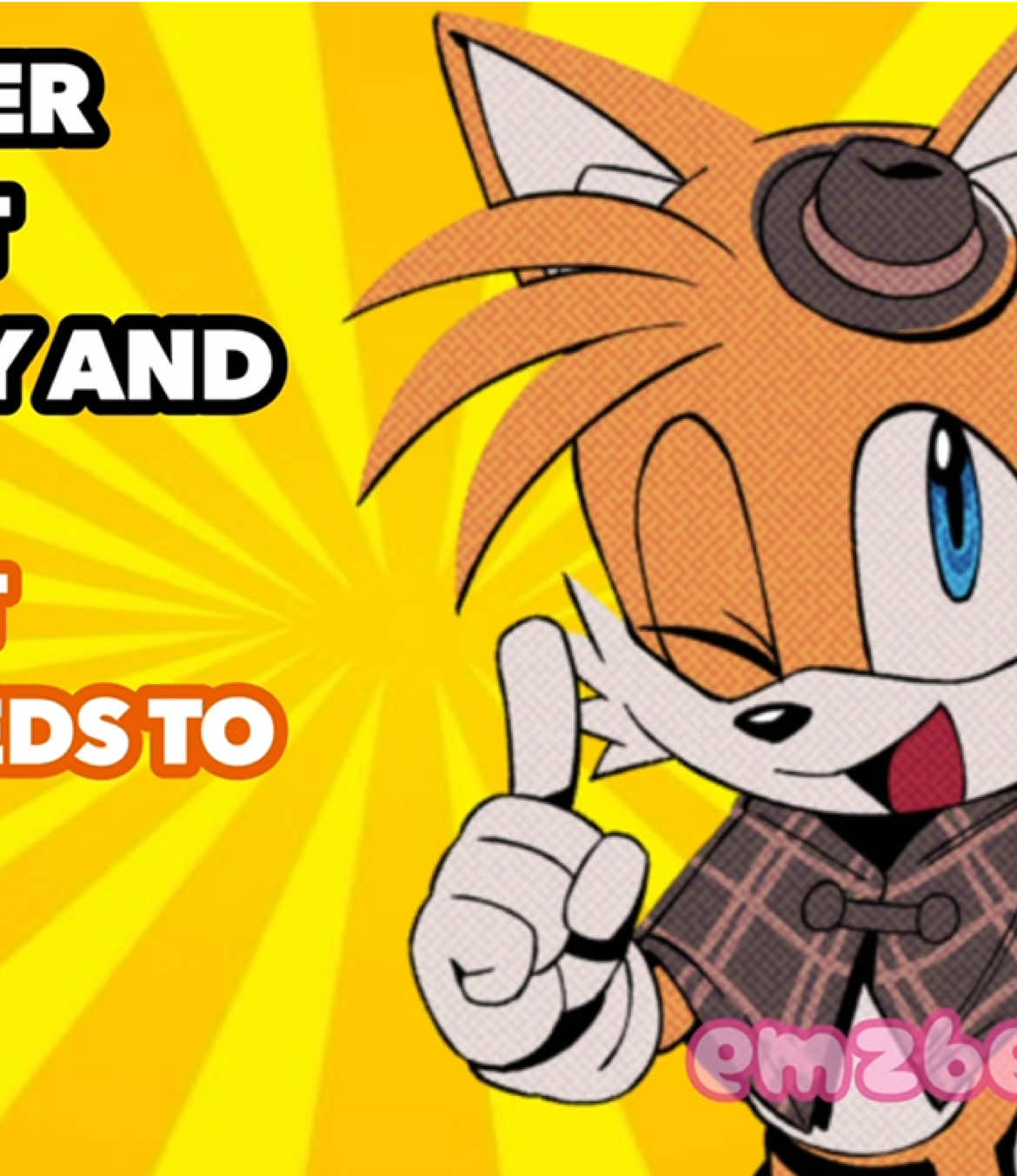 Tails MIGHT be onto something 😭🙏 #sonicthehedgehog #fyp #foryoupage #tailsthefox #sonicmeme  