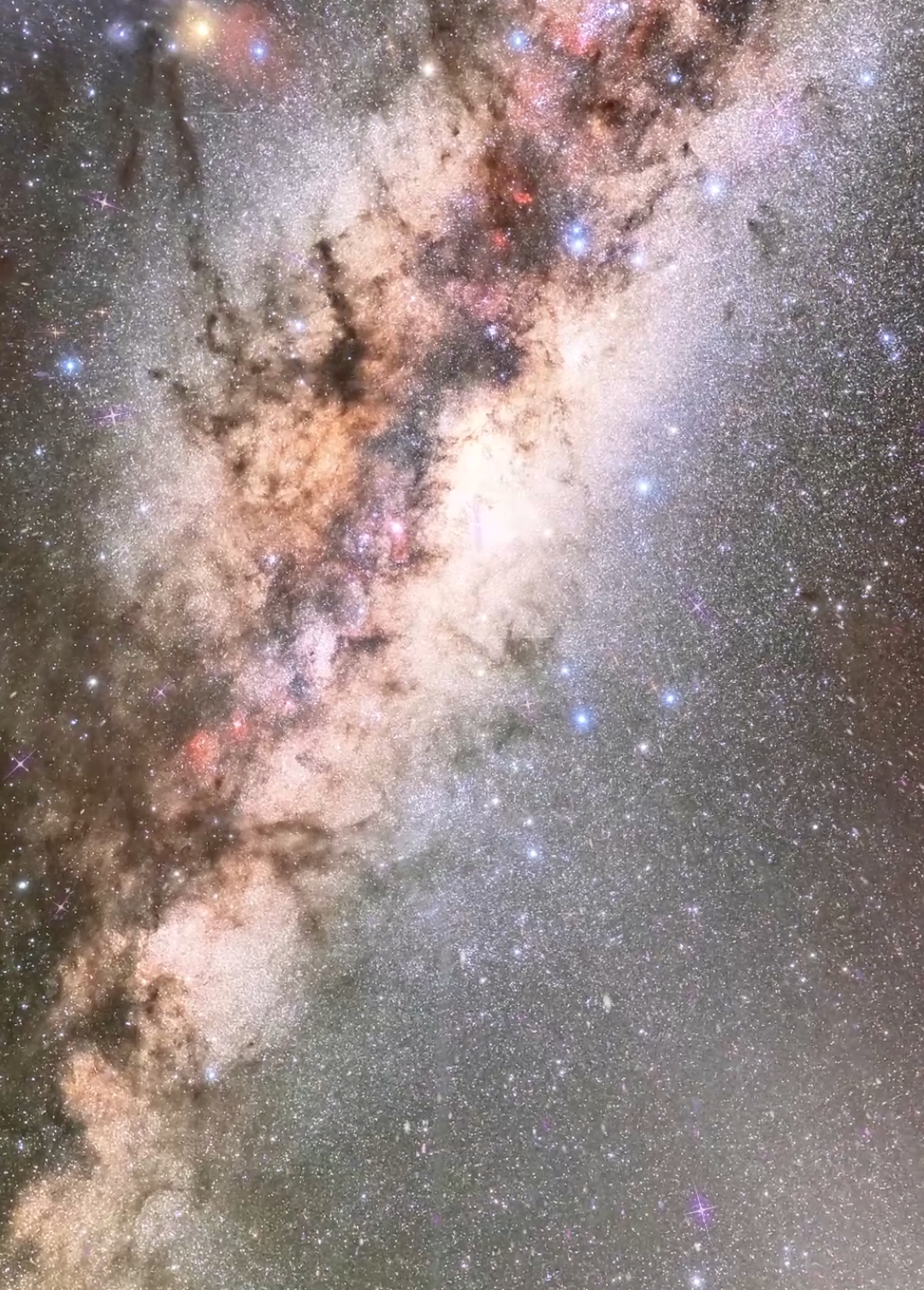 This is what the Night Sky on Mars looks like.  140 million miles away from us. 