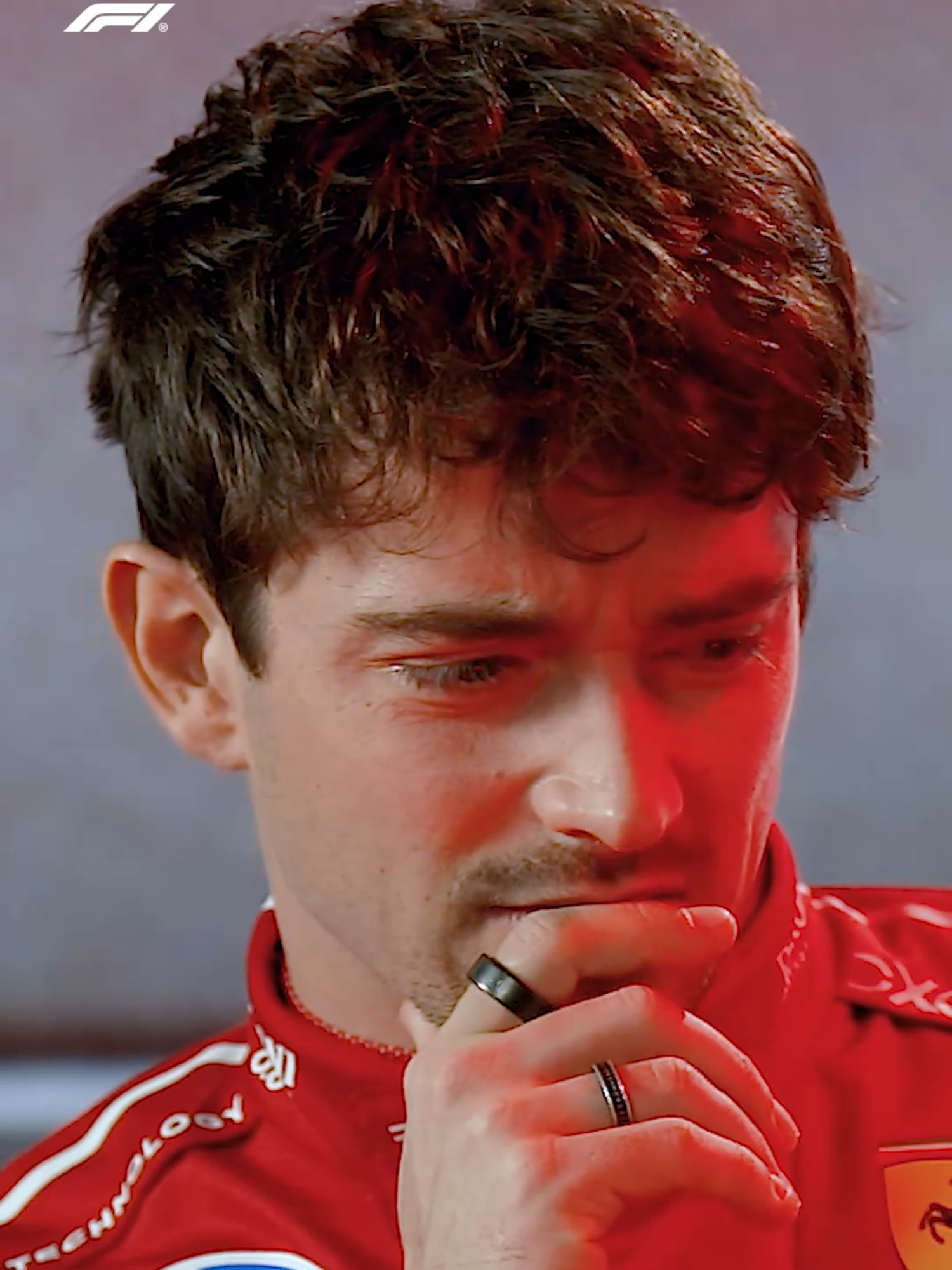 charles had that one blocked from his memory 🫣 #f1 #formula1 #charlesleclerc #grillthegrid #azerbaijangp