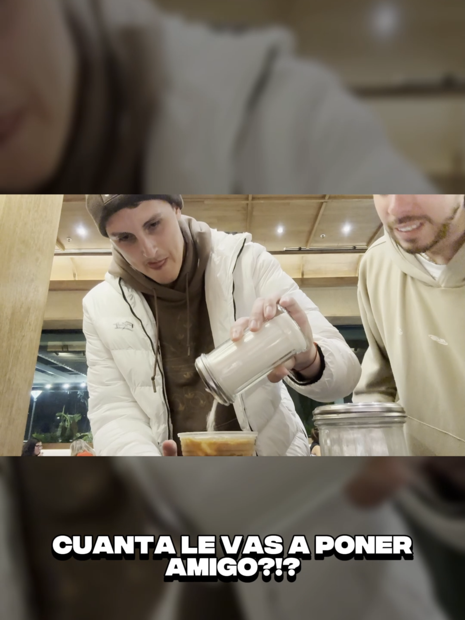 CUANTA AZÚCAR LE VAS A PONER FLACO @joacolopez97  #pimpeyjoaco #pimpeano