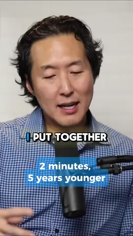 LOOK 5 YEARS YOUNGER WITH 2 MINUTES A DAY ✨ Dr. Anthony Youn shared a simple skincare routine that he tested on people who weren’t taking great care of their skin, but also weren’t heavily aged. After 2 months, before-and-after photos were shown to people online and the verdict was clear: on average, they looked about 5 years younger. Here’s the routine. Morning: cleanse with the right cleanser for your skin type - foaming if oily, milky or hydrating if dry or sensitive. Apply an antioxidant serum like vitamin C to neutralize free radicals. If you’re going outside, wear sunscreen with at least SPF 30. Evening: cleanse your skin again - this is the most important wash of the day to remove dirt, pollution, and makeup. Apply an anti-aging cream. Weekly: exfoliate - once a week if you have sensitive skin, 2–3 times if your skin is more tolerant, using either a gentle scrub or an alpha hydroxy acid peel. That’s it. Two minutes a day for skin that can look years younger. Credit: Dr. Anthony Youn Follow us for science‑backed longevity tips! #longevity  #skincare  #antiaging  #healthyaging  #skinhealth 