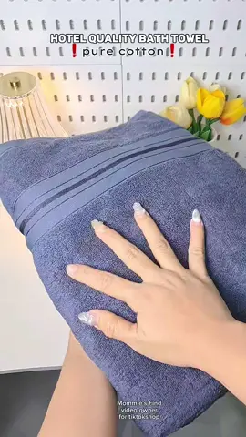 Mala hotel ang quality ng bath towel na to🥰 #towel #bathtowel #cottontowel #hoteltowel 