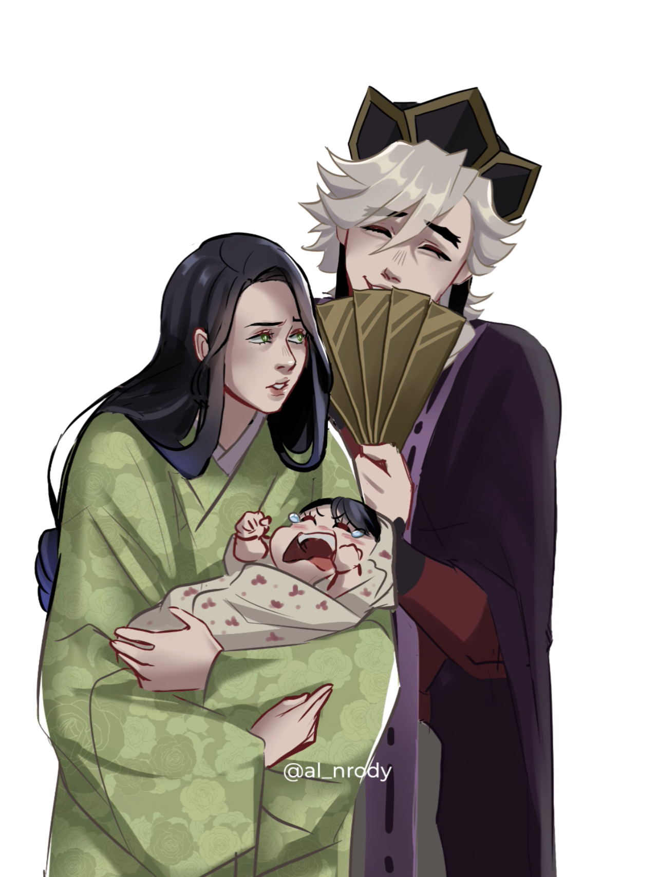go to slee-😴😴😴 #douma #inosuke #demonslayer #kimetsunoyaiba #fanart    