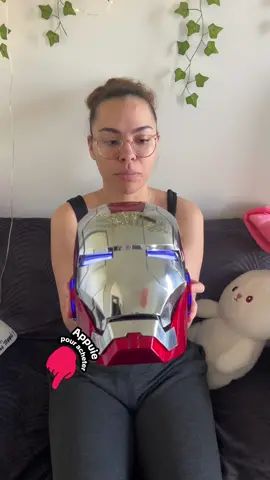 1 an après le casque Iron man débarque sur tiktok shop 😍 #ironmanhelmet #marvel #casqueironman 