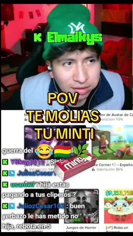 TE MOLIAS TU MINTI 😂🌿🇧🇴#minti #colegio #lapaz_bolivia🇧🇴 #elmaikys 